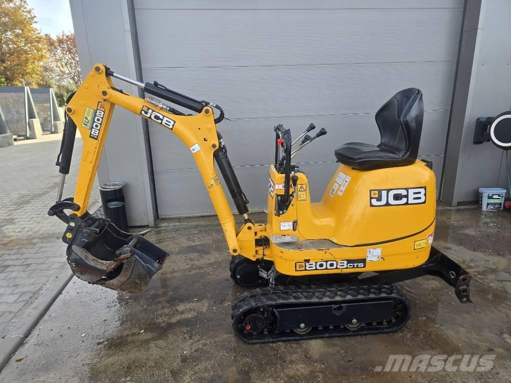 JCB 8008 CTS Mini rýpadlá < 7t