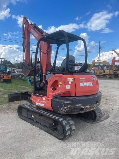 Kubota KX 040-40 Pásové rýpadlá