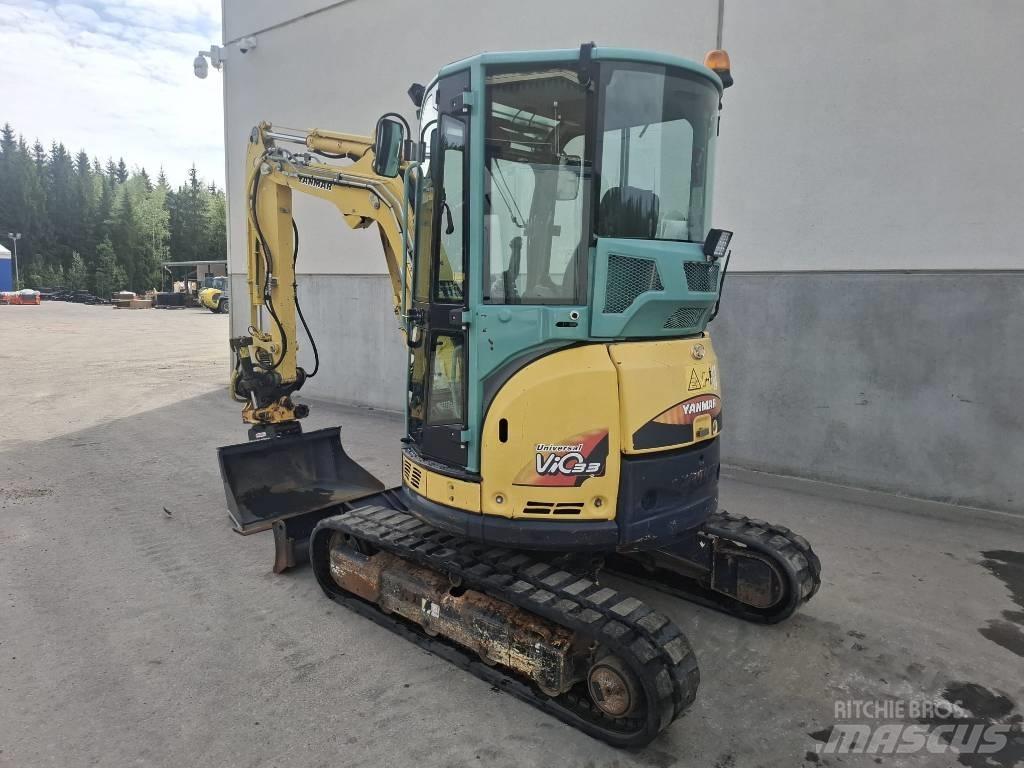 Yanmar Vio 33 U Mini rýpadlá < 7t
