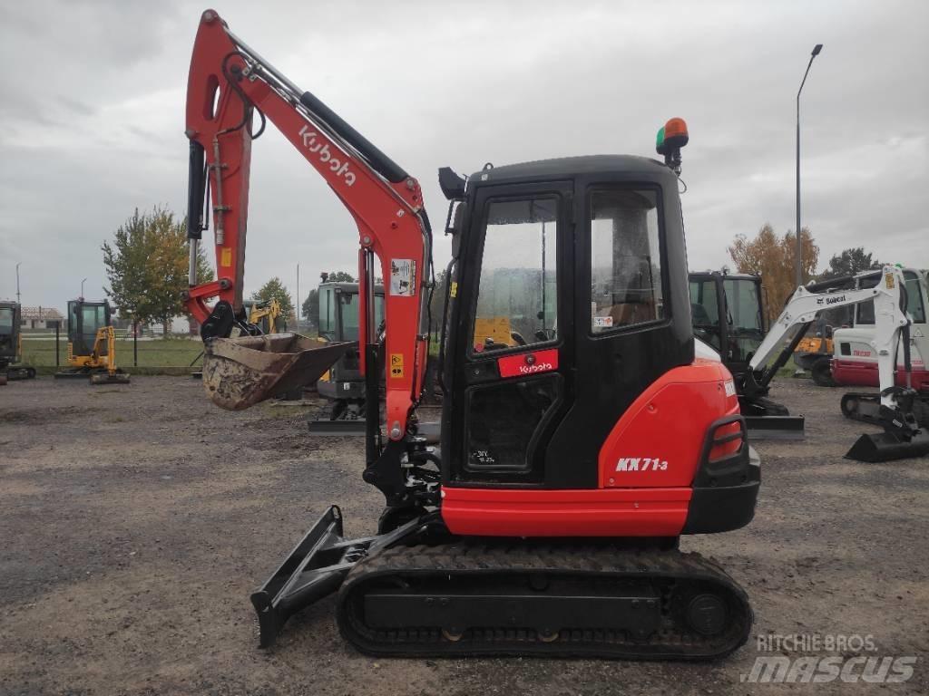 Kubota KX 71-3 Mini rýpadlá < 7t