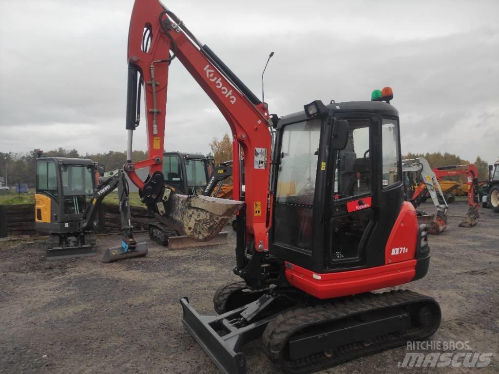 Kubota KX 71-3 Mini rýpadlá < 7t