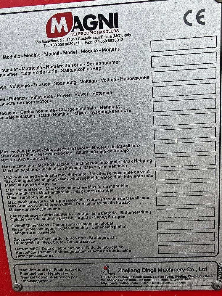 Magni ES 1218 RT Nožnicové zdvíhacie plošiny