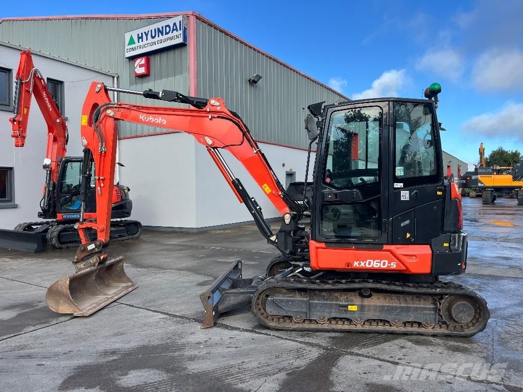 Kubota KX 060-5 Mini rýpadlá < 7t