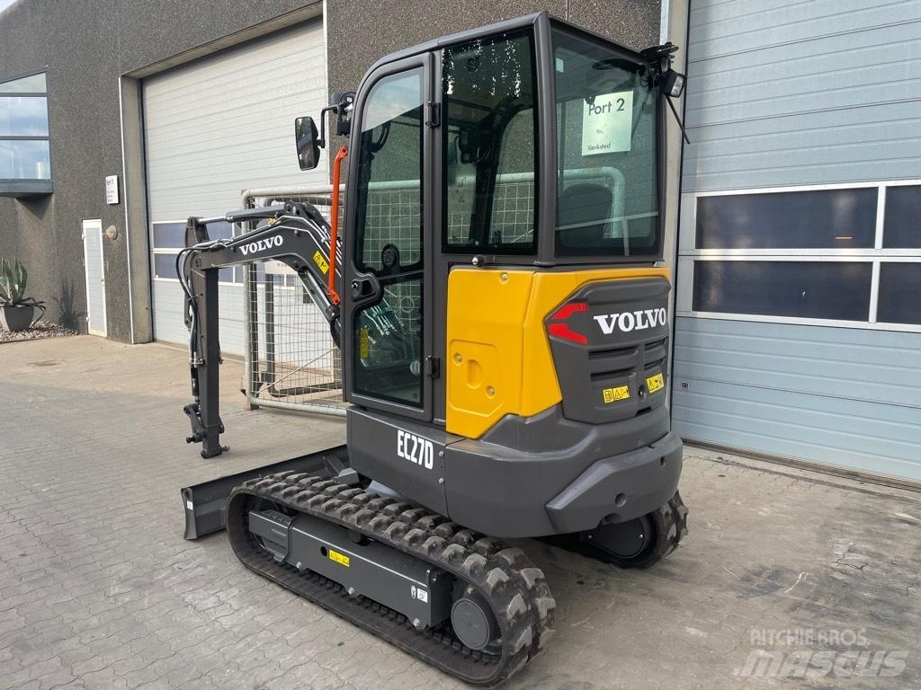 Volvo EC27D Mini rýpadlá < 7t