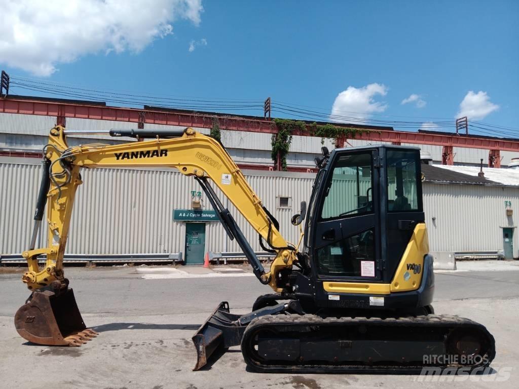 Yanmar ViO80-1a Pásové rýpadlá