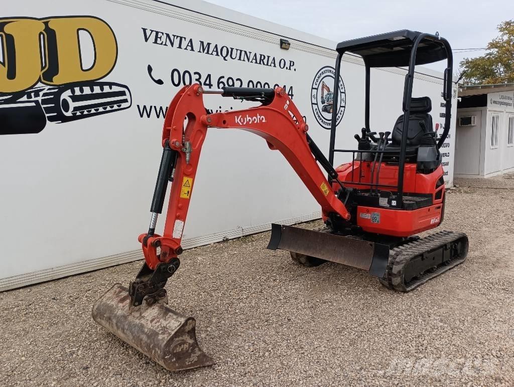 Kubota U 17-3 Mini rýpadlá < 7t