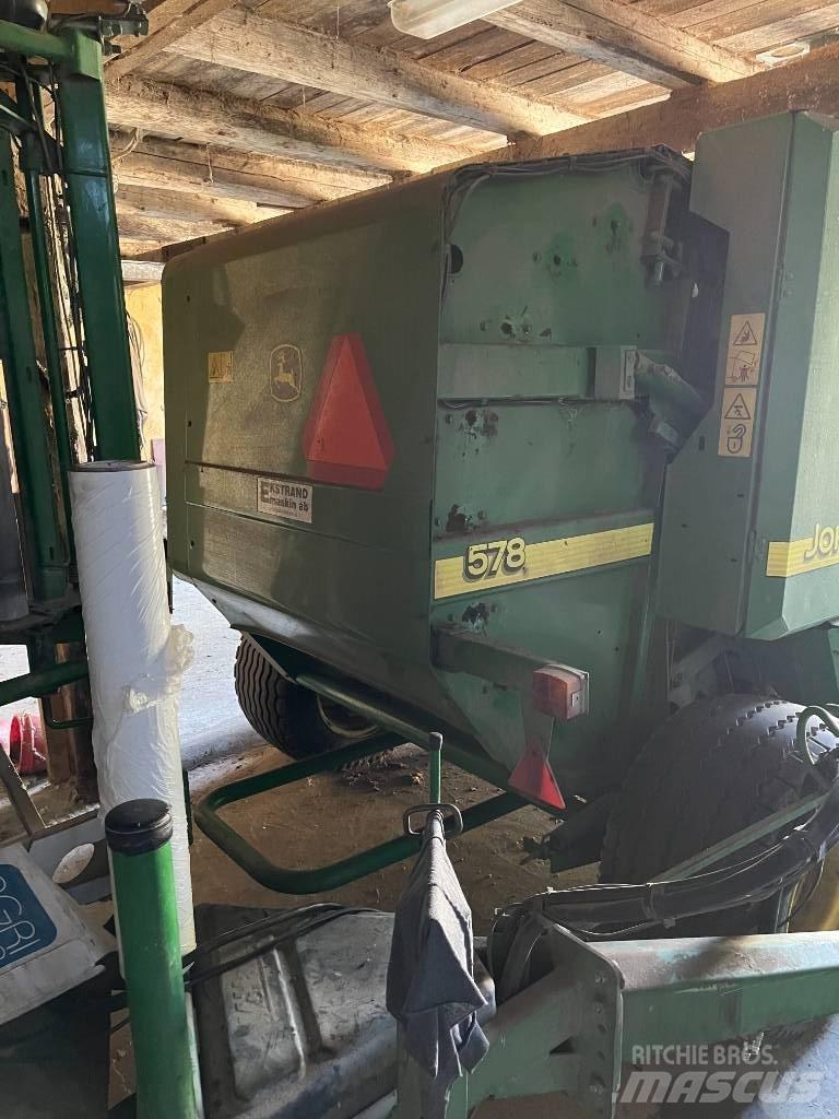 John Deere 578 Lisy na okrúhle balíky