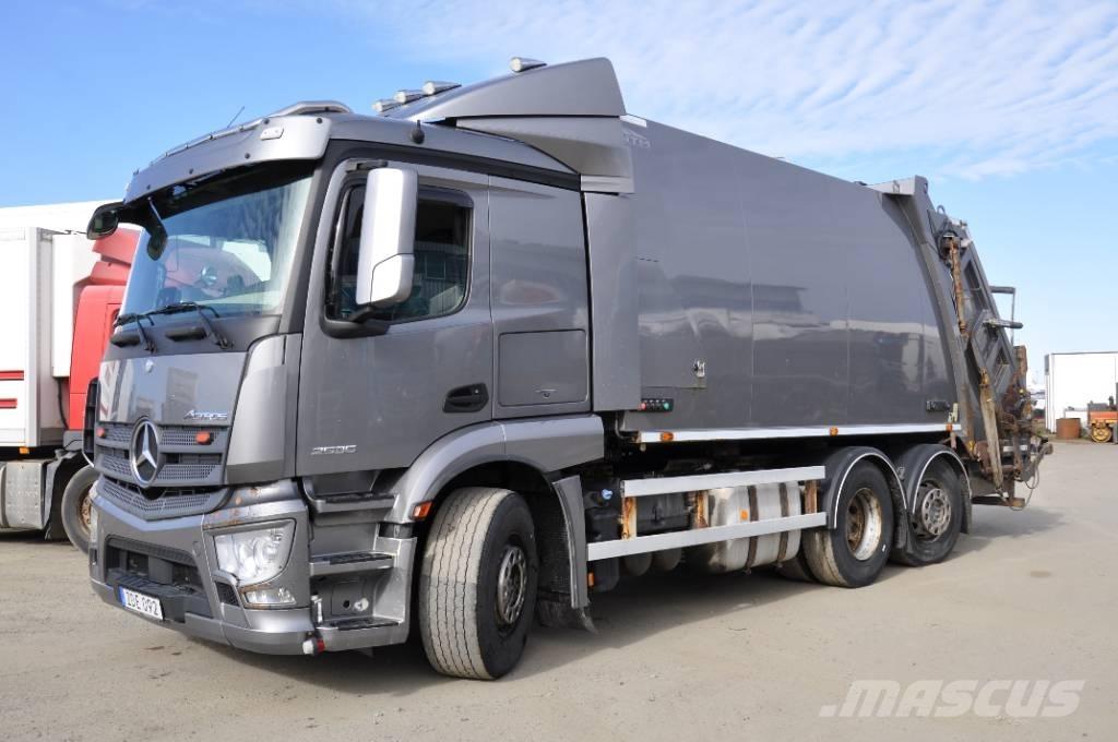 Mercedes-Benz 2535 Smetiarske vozidlá
