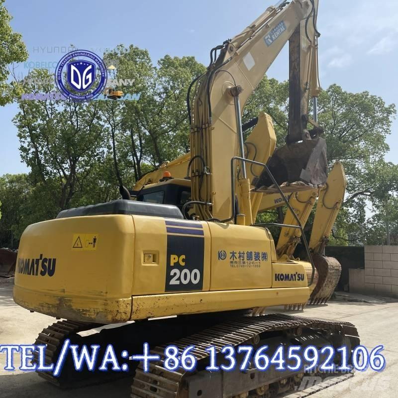 Komatsu PC 200-7 Pásové rýpadlá