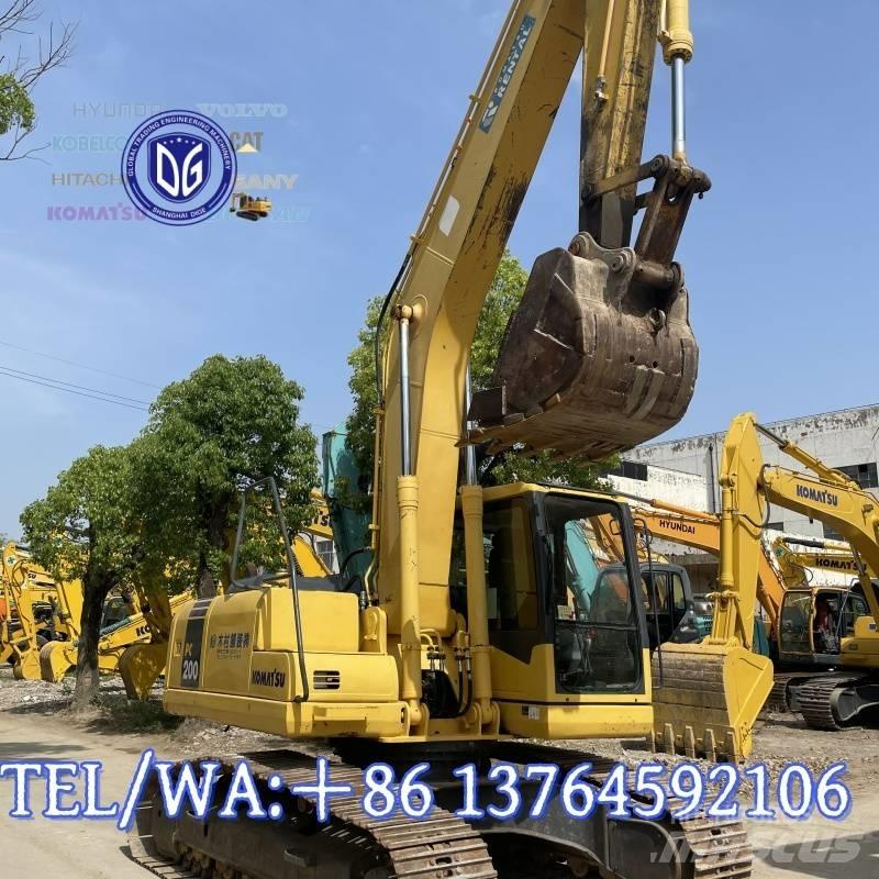 Komatsu PC 200-7 Pásové rýpadlá