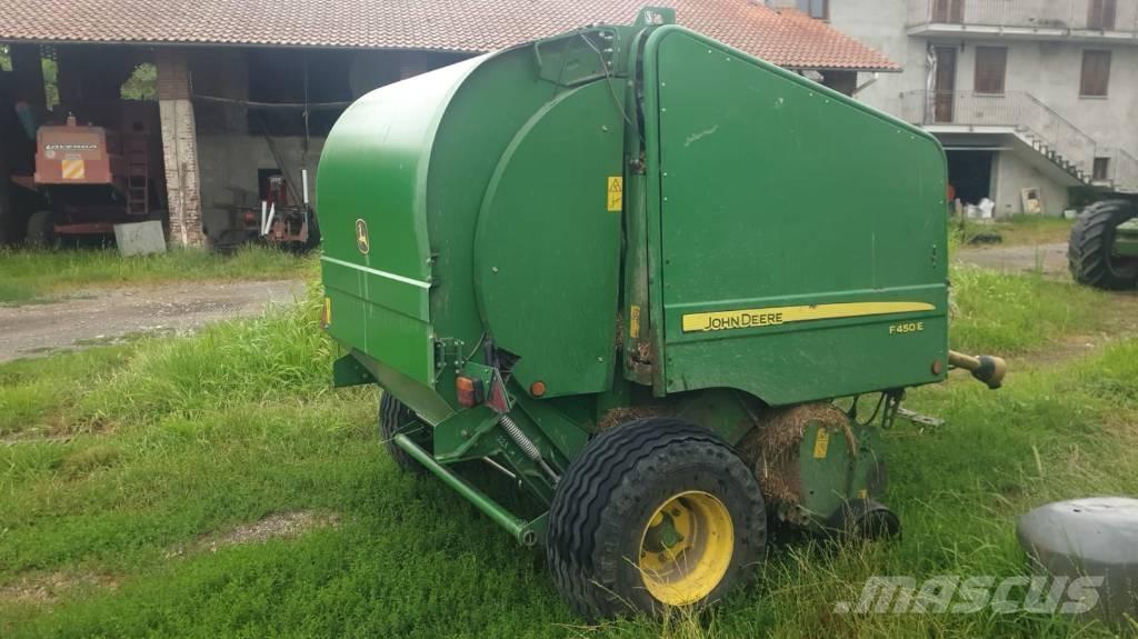 John Deere F 450 Lisy na okrúhle balíky