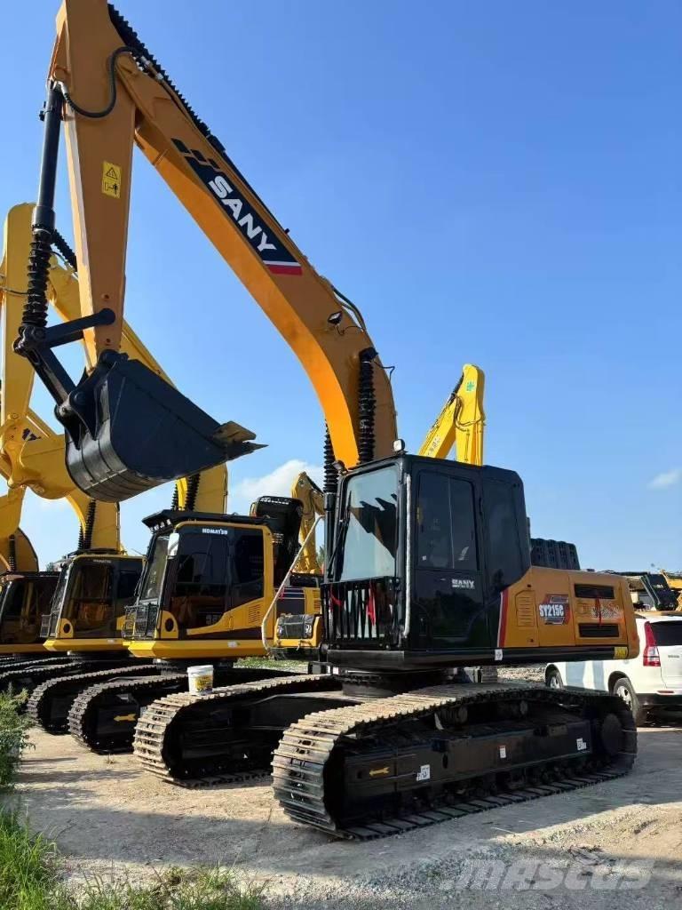 Sany 215 Pásové rýpadlá