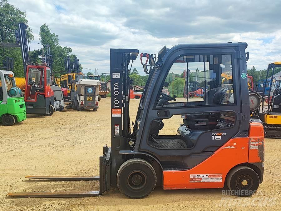 Toyota 02-8FGF18 LPG vozíky