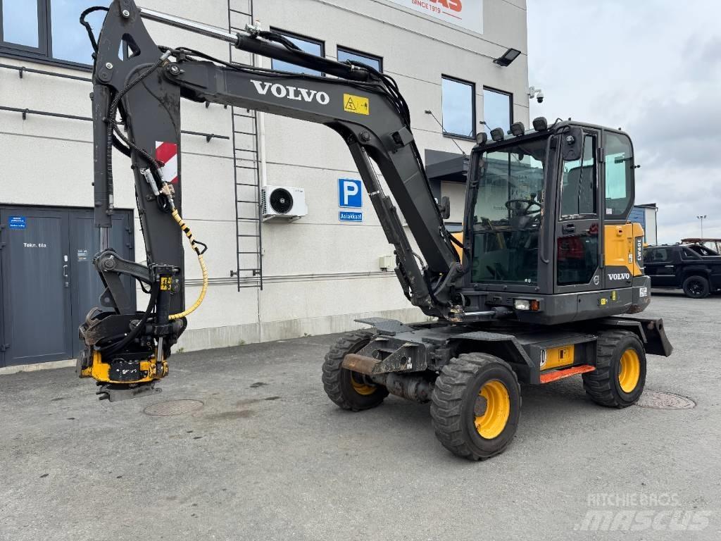 Volvo EW 60 E Kolesové rýpadlá