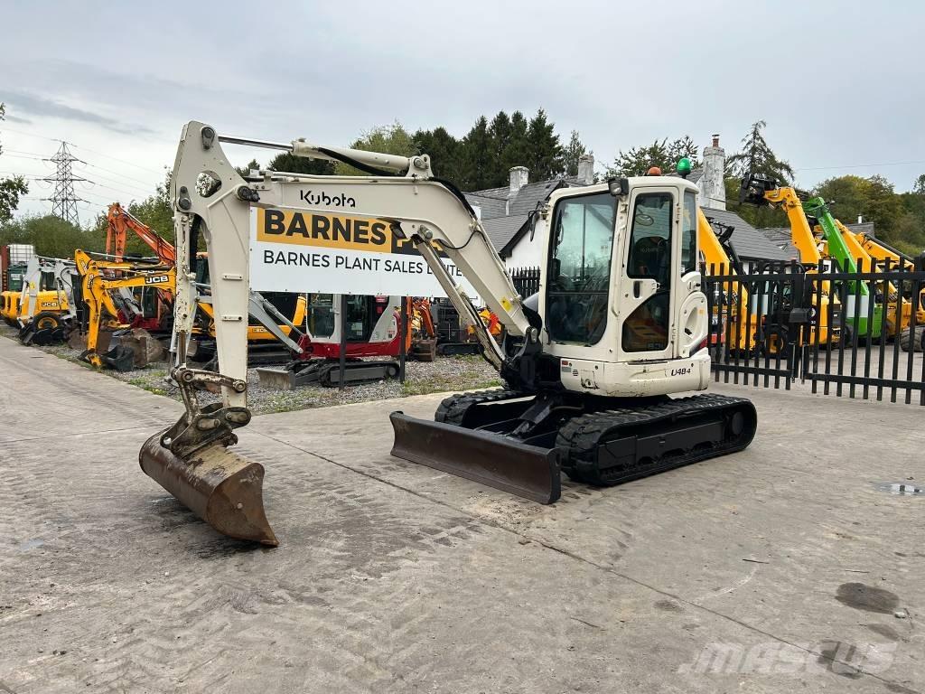 Kubota U 48-4 Mini rýpadlá < 7t