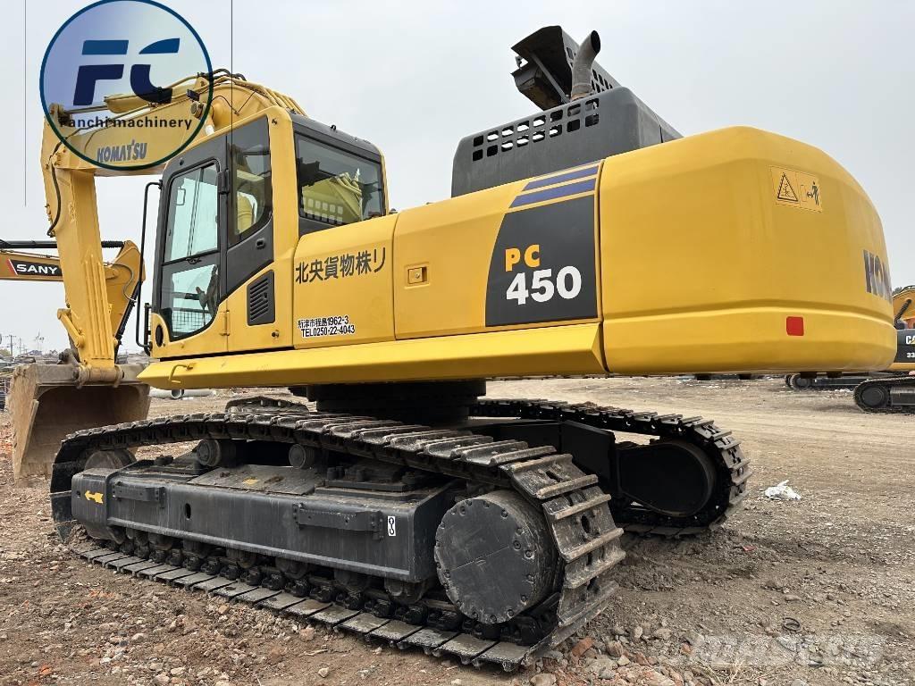 Komatsu 450 Pásové rýpadlá
