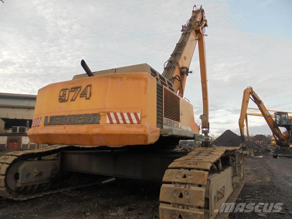 Liebherr R974 B SEW Stroje pre manipuláciu s odpadom
