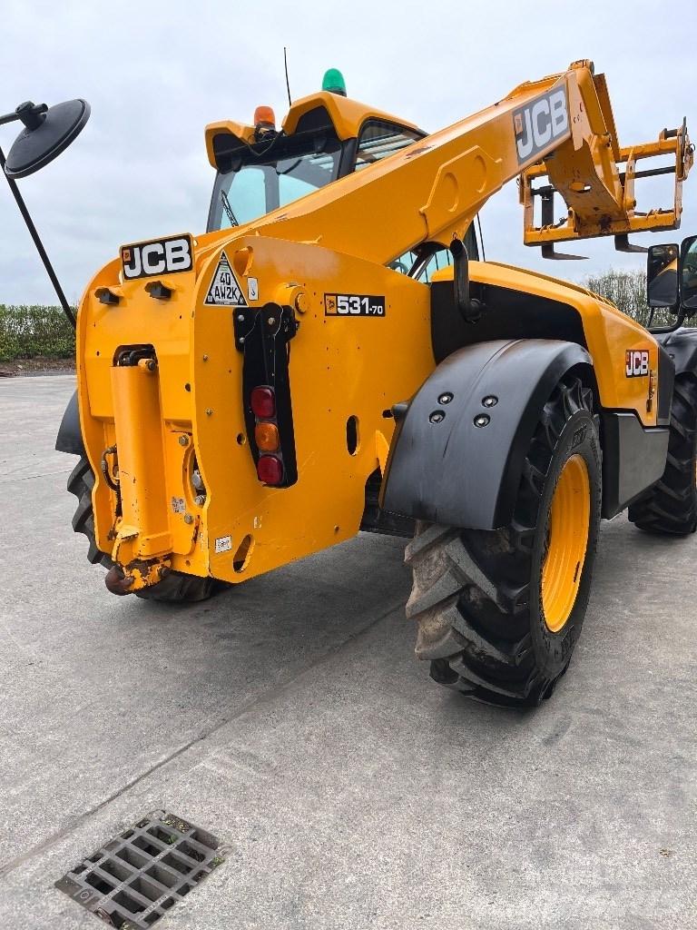 JCB 531-70 Agri Teleskopické nakladače pre poľnohospodárstvo