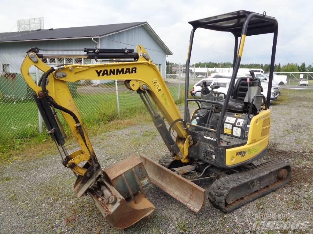 Yanmar Vio 17 Mini rýpadlá < 7t