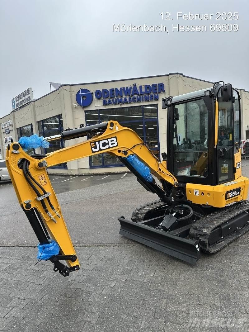 JCB 26C-1 Mini rýpadlá < 7t