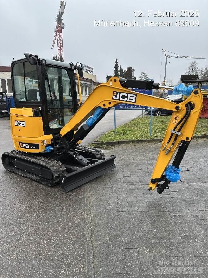 JCB 26C-1 Mini rýpadlá < 7t