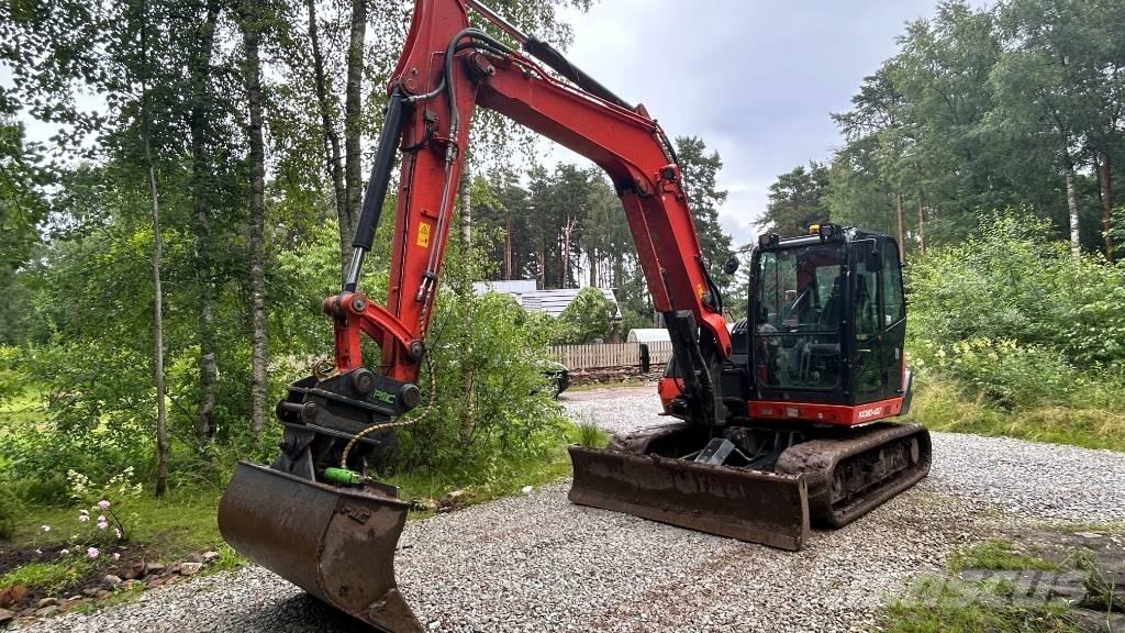 Kubota KX 080-4 CX Midi rýpadlá 7 t - 12 t