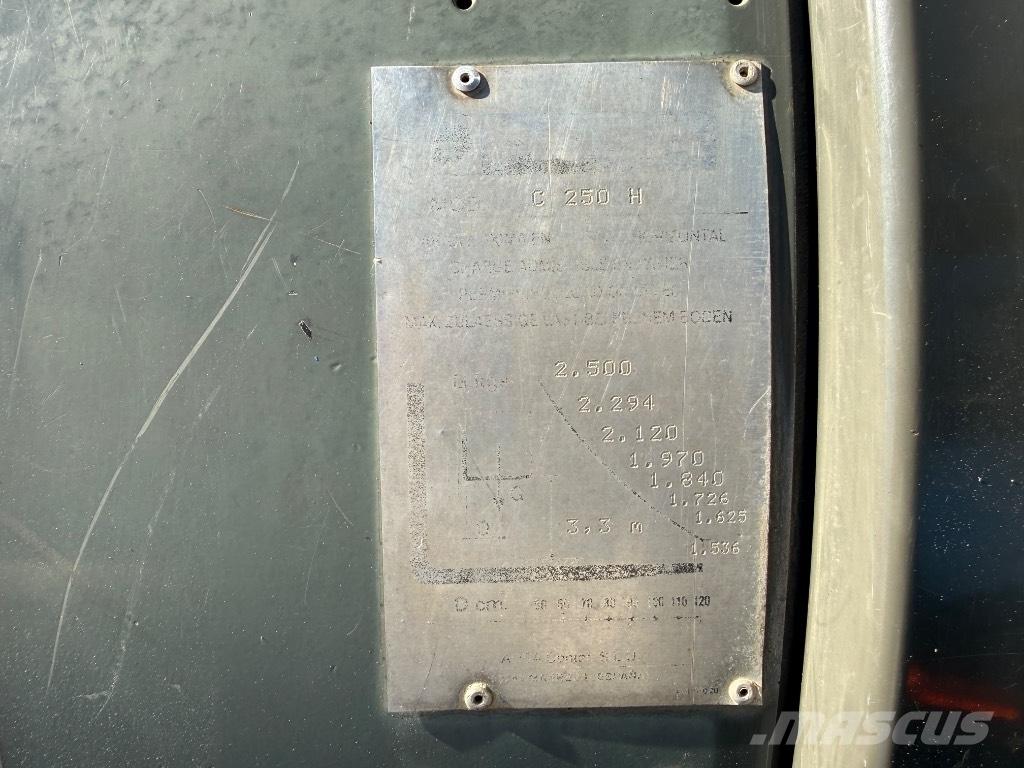 Ausa C 250 H Terénne vysokozdvižné vozíky