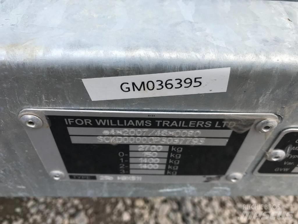 Ifor Williams HBX511 Ďalšie prívesy