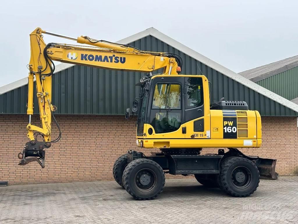 Komatsu PW160-8 Kolesové rýpadlá