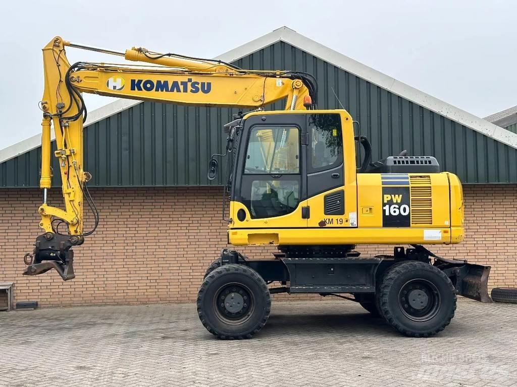 Komatsu PW160-8 Kolesové rýpadlá