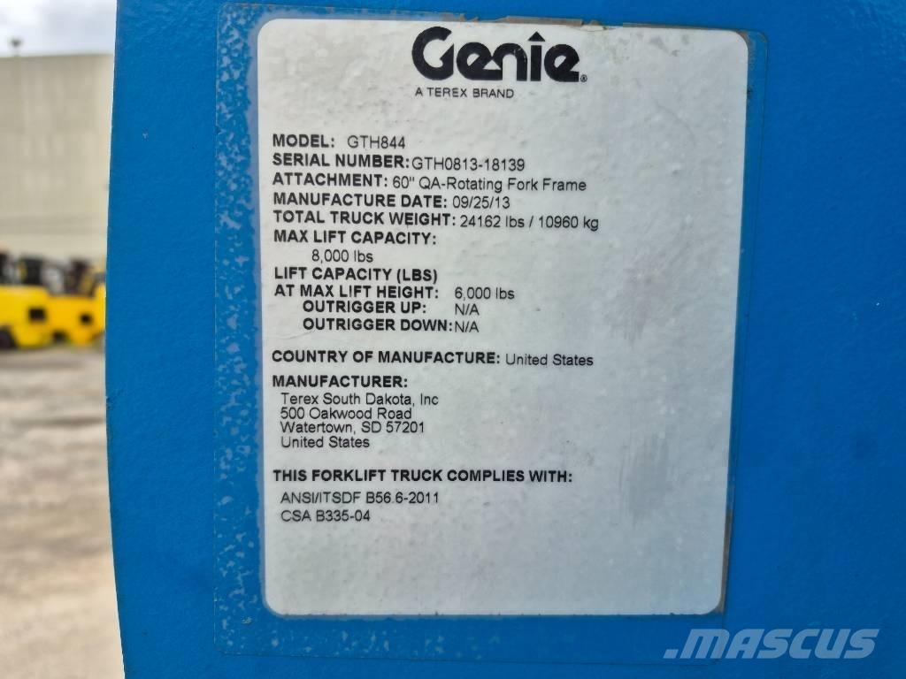 Genie GTH 844 Teleskopické manipulátory