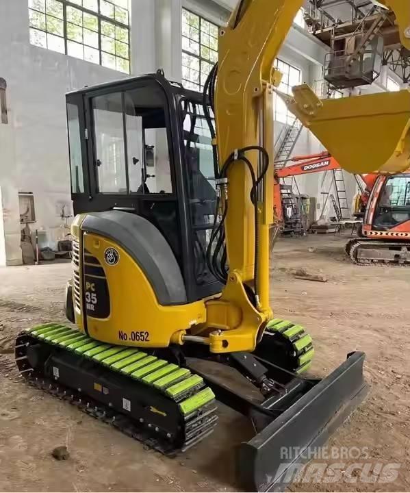 Komatsu PC35MR Pásové rýpadlá