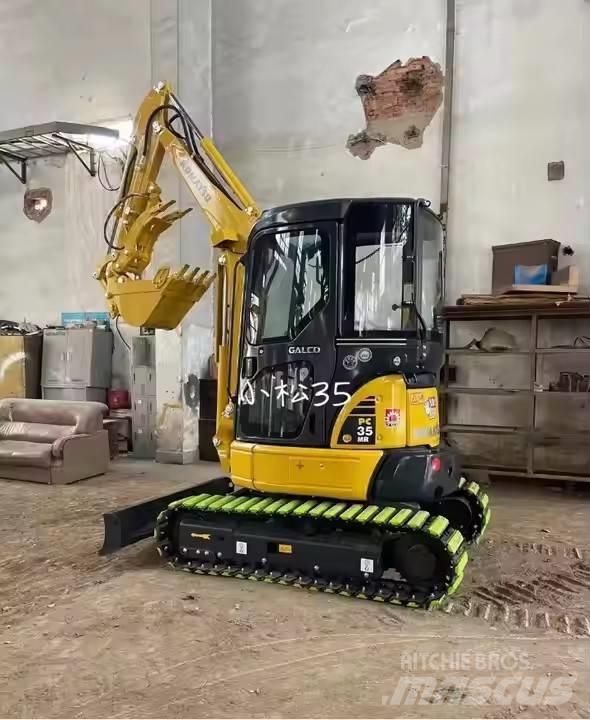 Komatsu PC35MR Pásové rýpadlá