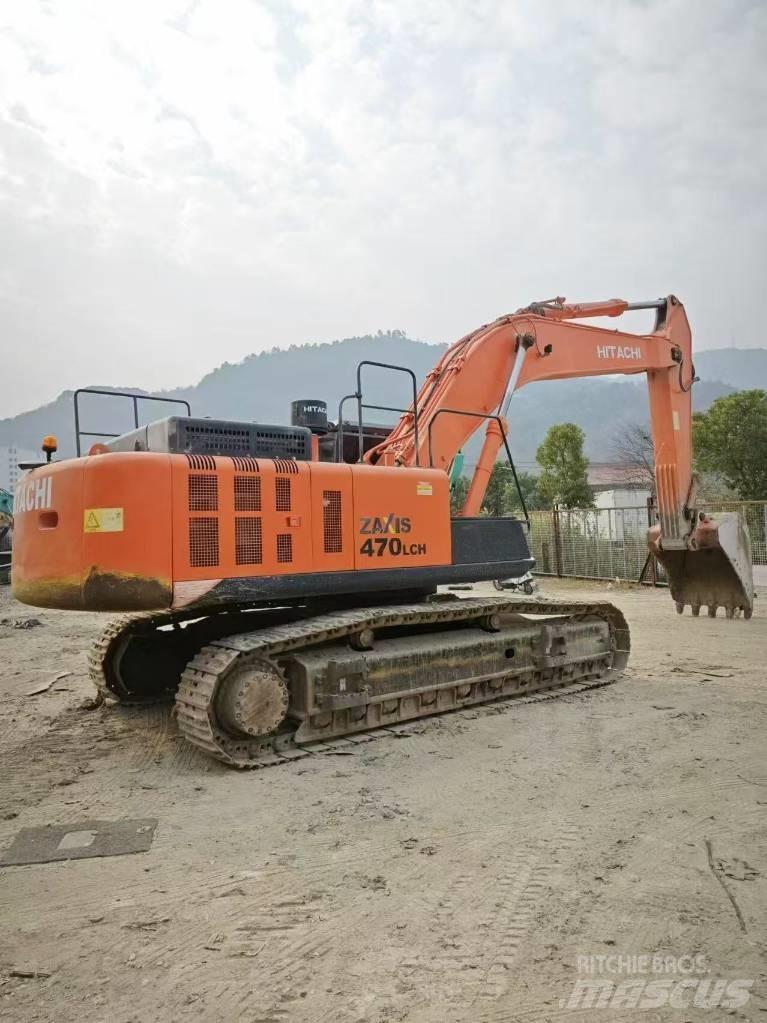 Hitachi 470 Pásové rýpadlá