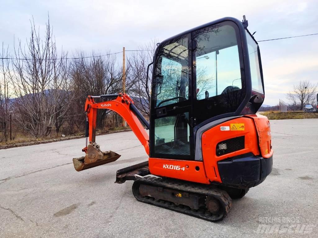 Kubota KX 016-4 Mini rýpadlá < 7t