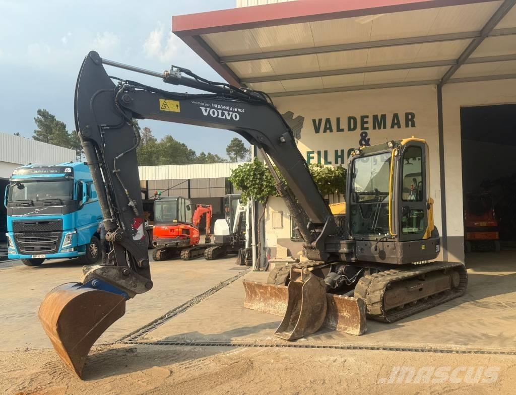 Volvo ECR 88 D Midi rýpadlá 7 t - 12 t