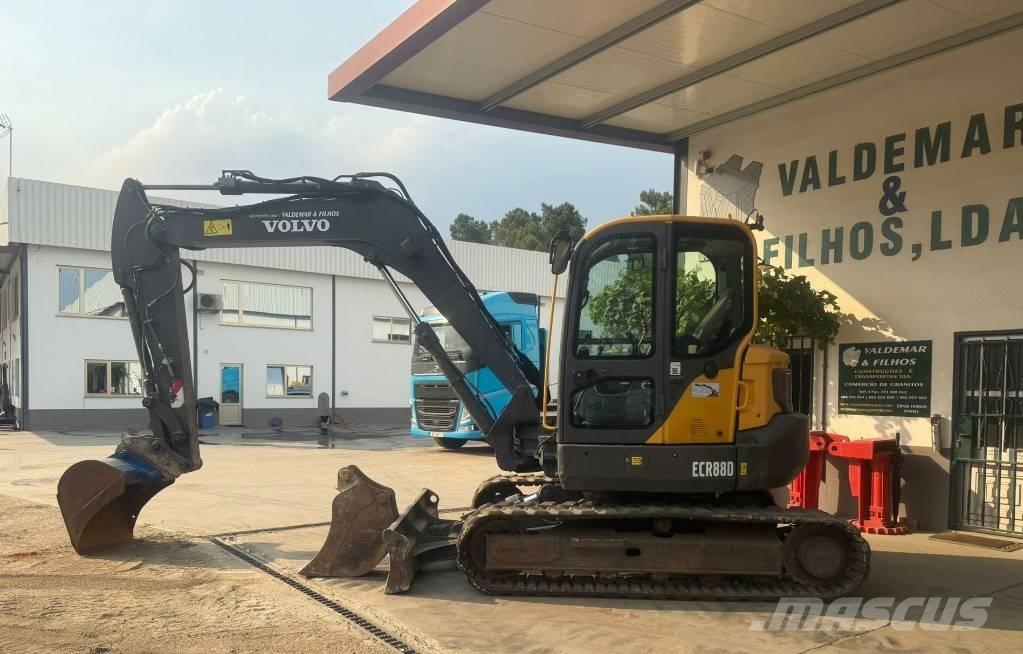 Volvo ECR 88 D Midi rýpadlá 7 t - 12 t