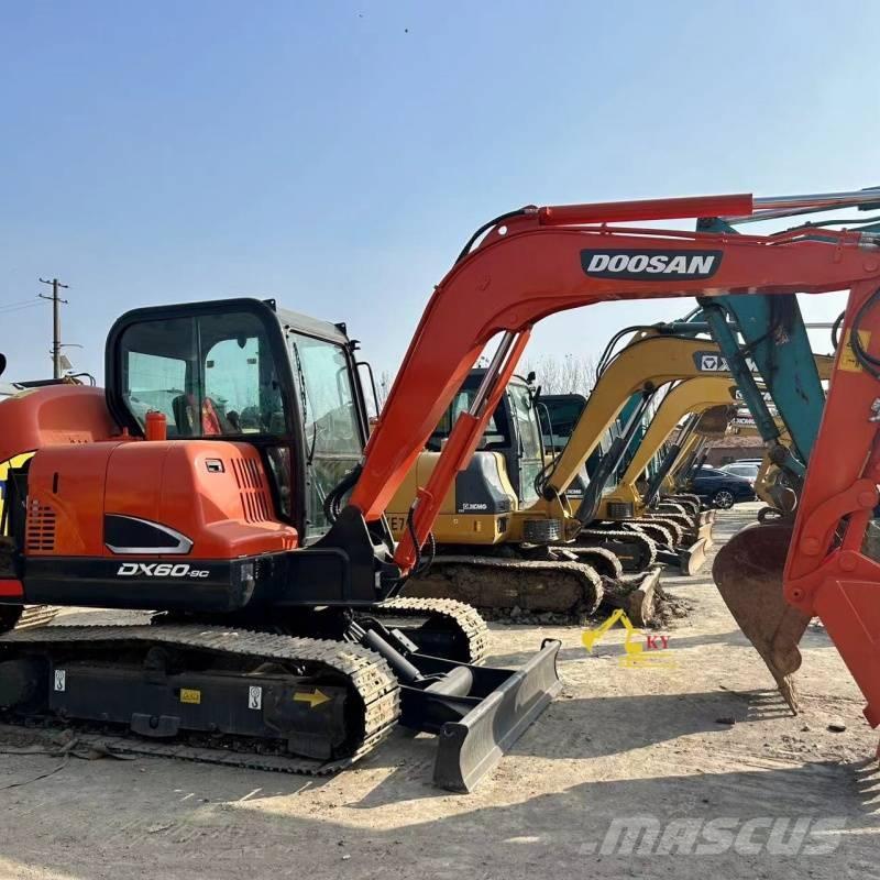 Doosan DX 60-9 C Pásové rýpadlá