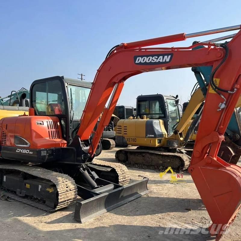 Doosan DX 60-9 C Pásové rýpadlá