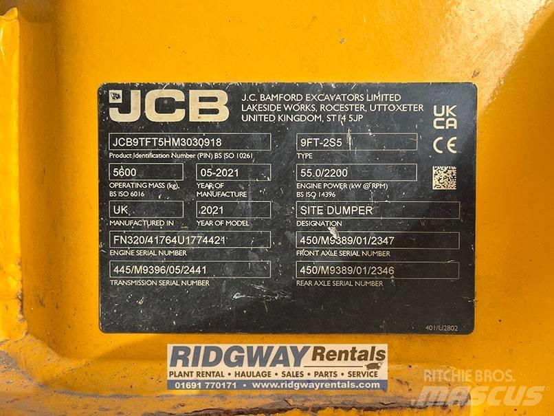 JCB 9FT-2s5 Stavebné sklápače