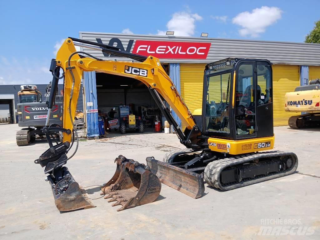 JCB 50 Z-2 Mini rýpadlá < 7t