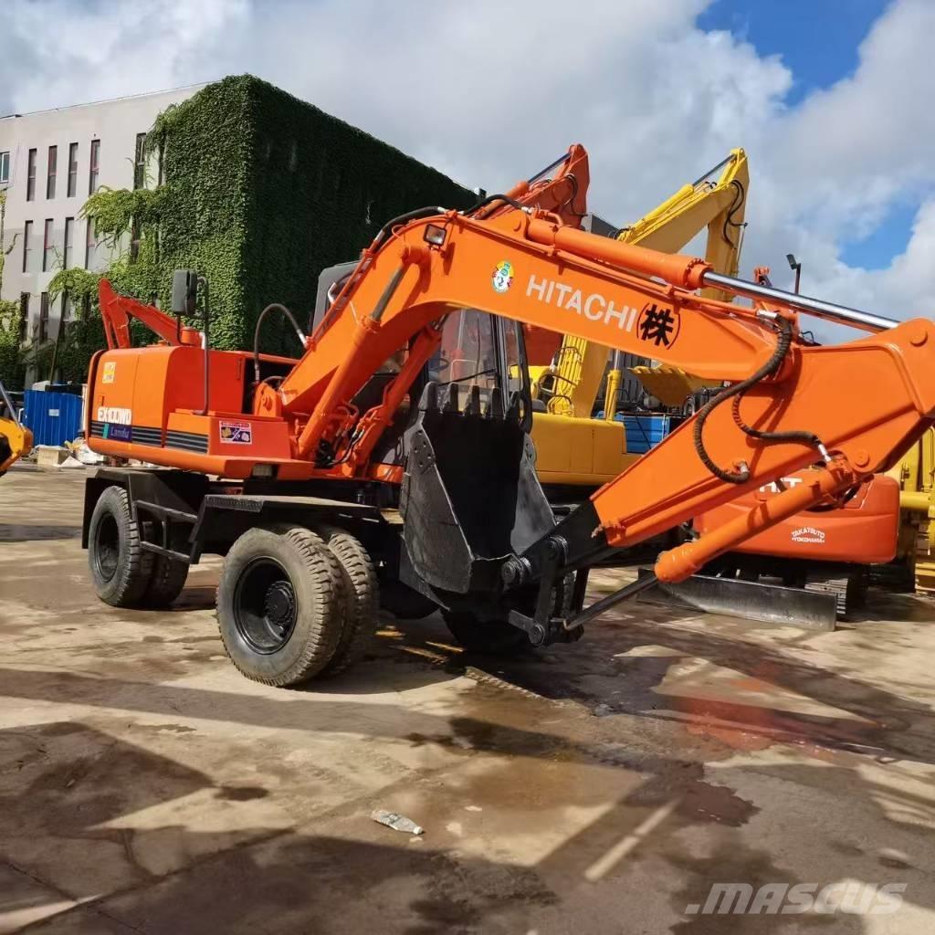 Hitachi EX 100 W D Kolesové rýpadlá