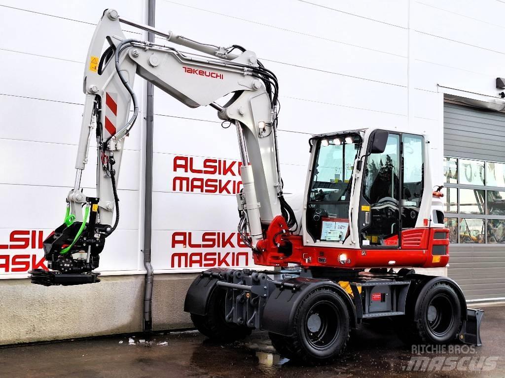 Takeuchi TB 395 W Kolesové rýpadlá