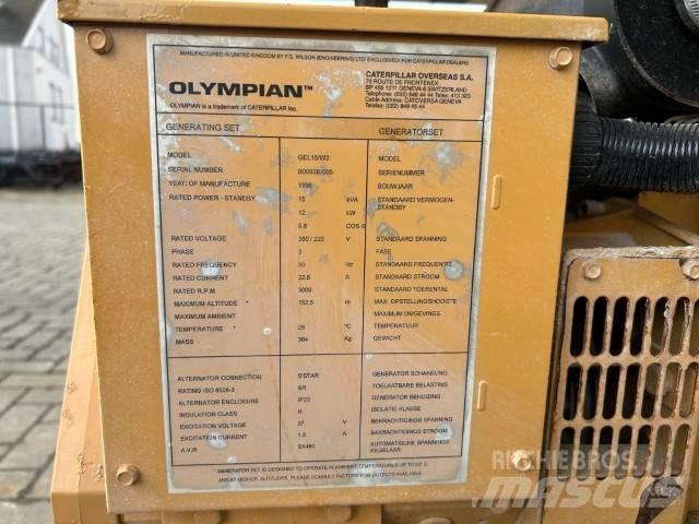 Olympian GEL 15W2 Naftové generátory