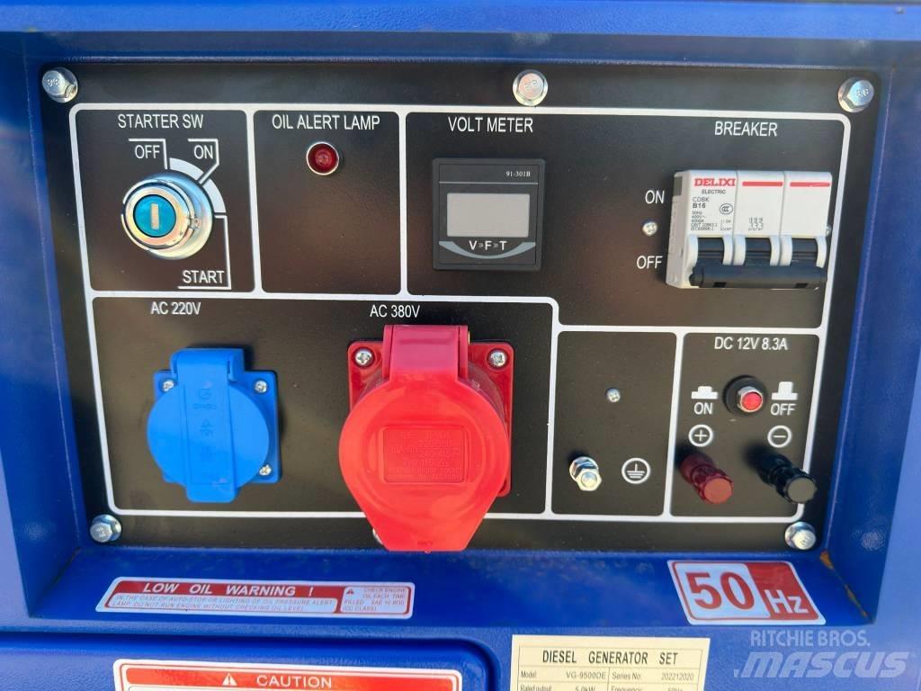  Voltz VG-9500DE NEW Naftové generátory