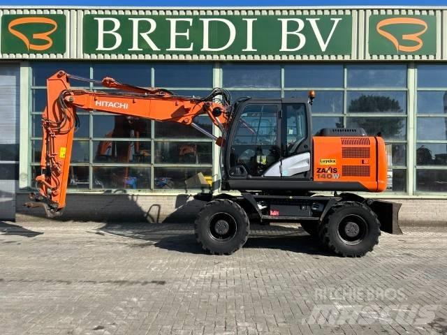 Hitachi ZX 140 W-5B Kolesové rýpadlá