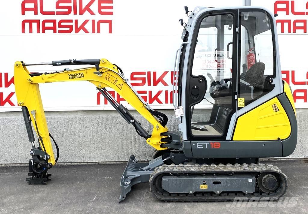 Wacker Neuson ET 18 Mini rýpadlá < 7t
