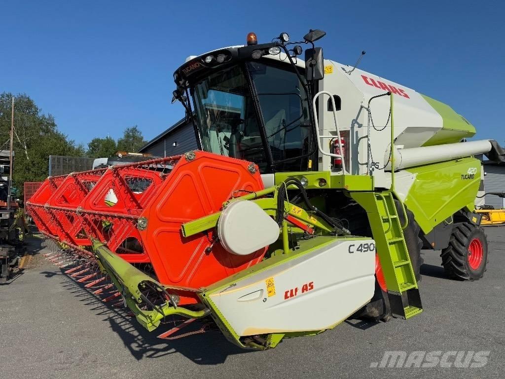 CLAAS Tucano 420 APS Kombinované zberacie stroje