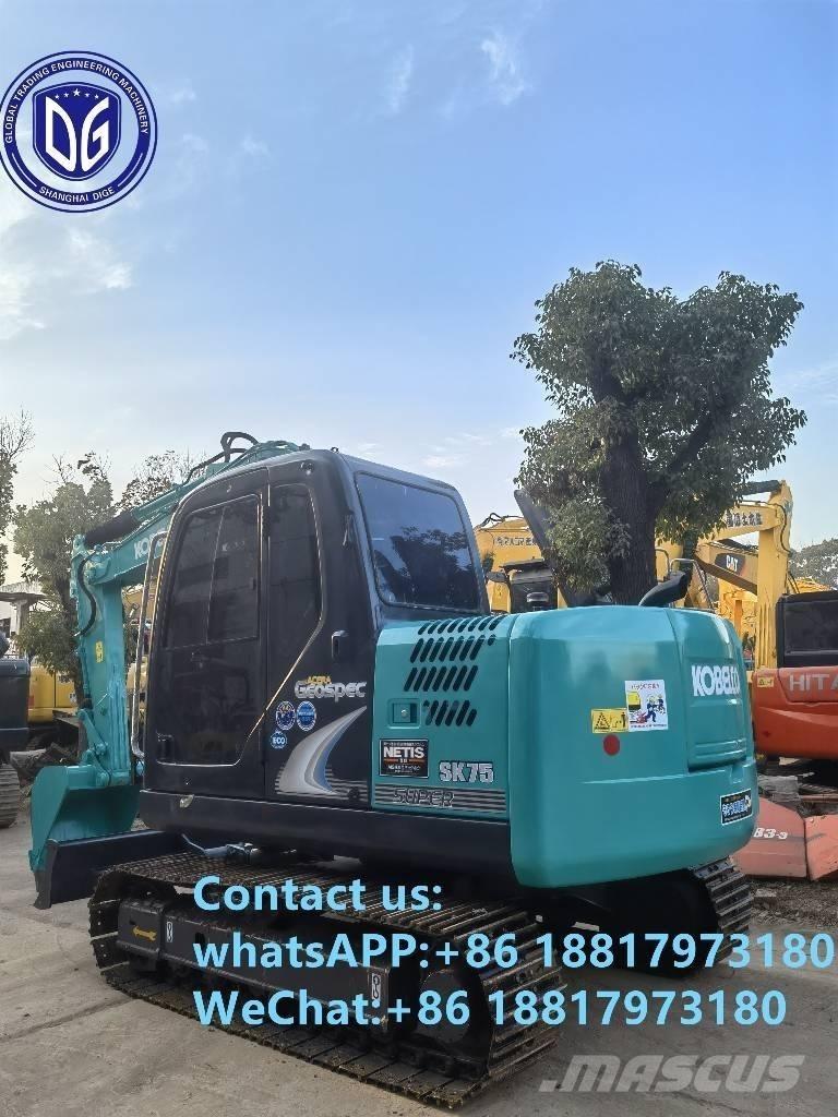 Kobelco SK75-8 Pásové rýpadlá