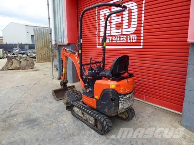 Kubota K 008-3 Mini rýpadlá < 7t